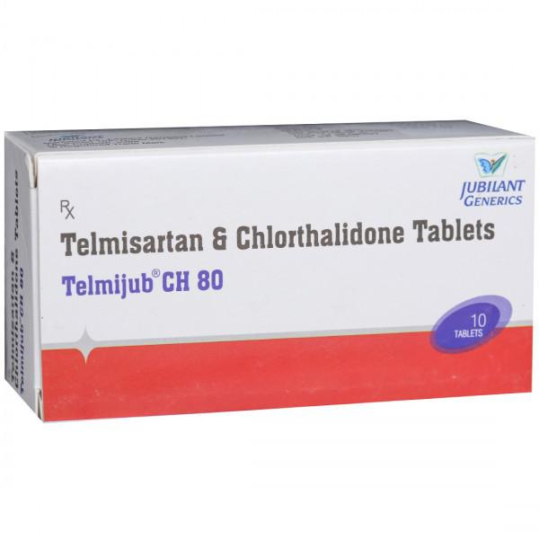 Telmijub CH 80mg Tablet